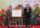 Xã Đồng Tân, huyện Hữu Lũng đón Bằng công nhận đạt chuẩn nông thôn mới