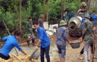 Tuổi trẻ xã Tân Thành xung kích xây dựng nông thôn mới