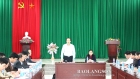 Chủ tịch UBND tỉnh kiểm tra xây dựng nông thôn mới tại xã Cao Minh