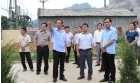 Đồng chí Phạm Ngọc Thưởng, Chủ tịch UBND tỉnh kiểm tra tình hình xây dựng nông thôn mới tại xã Hồng Phong huyện Cao Lộc