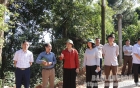 Thường trực Thành ủy kiểm tra tiến độ xây dựng nông thôn mới kiểu mẫu tại xã Hoàng Đồng